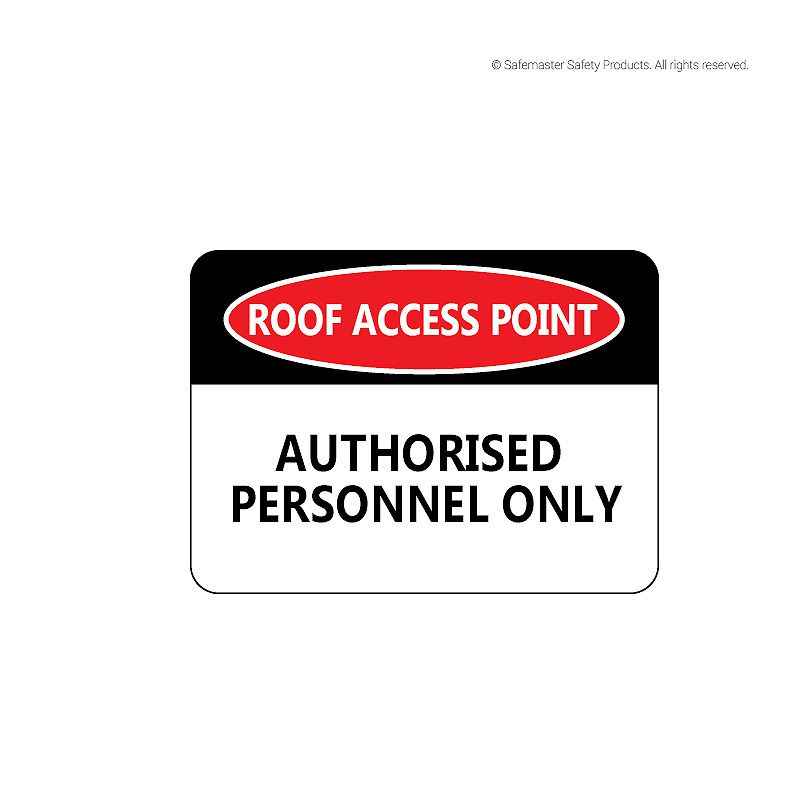 Roof Safety Signs | Roof Access Signs
